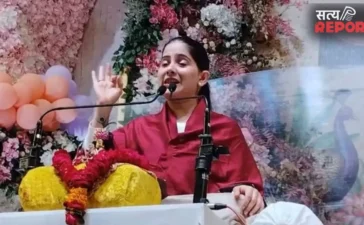 रिश्ता कोई भी हो, निस्वार्थ प्रेम से बड़ा कुछ नहीं: आगरा में श्रीमद्भागवत कथा में जया किशोरी का भावपूर्ण संदेश