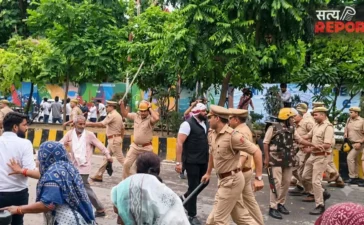 मेरठ लाठीचार्ज मामला: NHRC ने यूपी सरकार से मांगी रिपोर्ट, DGP और गृह सचिव को जारी किया नोटिस