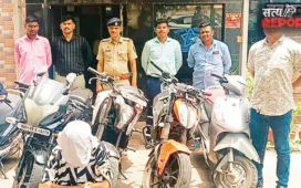 महबूबा की फरमाइश पर नागपुर का धूम स्टाइल: चोरी की बाइक पर आशिकी का सफर, पुलिस ने 1 घंटे में किया द एंड!