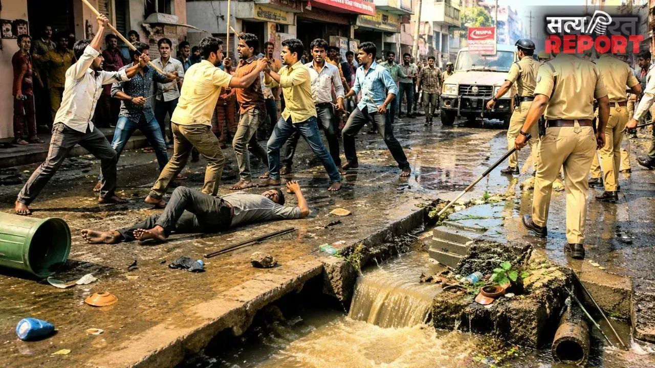 नागपुर में पानी निकासी का विवाद बना खूनी संघर्ष, चाचा ने 70 वर्षीय भाभी पर किया चाकू से हमला