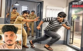 अस्पताल के बाद अब थाने से भागा! नागपुर पुलिस की आंखों में धूल झोंकने में माहिर निकला 25 साल का इक्का