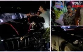नैनीताल में शराब के नशे में धुत पर्यटकों का हंगामा, स्कॉर्पियो से तीन वाहनों को मारी टक्कर