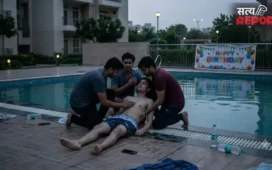 नोएडा: सेक्टर-135 के स्विमिंग पूल में डूबने से युवक की दर्दनाक मौत, जांच में जुटी पुलिस