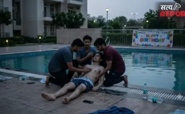 नोएडा: सेक्टर-135 के स्विमिंग पूल में डूबने से युवक की दर्दनाक मौत, जांच में जुटी पुलिस