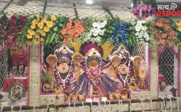 शंखनाद के बीच खुले श्रीजगन्नाथ के पट; नवयौवन रूप के हुए दिव्य दर्शन, ‘हरे राम-हरे कृष्ण’ से गूंजा मंदिर परिसर