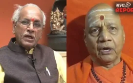 इस्तीफे के बाद चंपत राय से मिले कोषाध्यक्ष गोविंद देव गिरी, बंद कमरे में हुई बातचीत, पूजा-पाठ में होगा बदलाव!