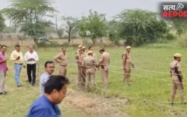 UP के फिरोजाबाद में पुलिस मुठभेड़, डॉक्टर से लूट करने वाले दो कुख्यात बदमाश ढेर; 2 SOG कर्मी घायल