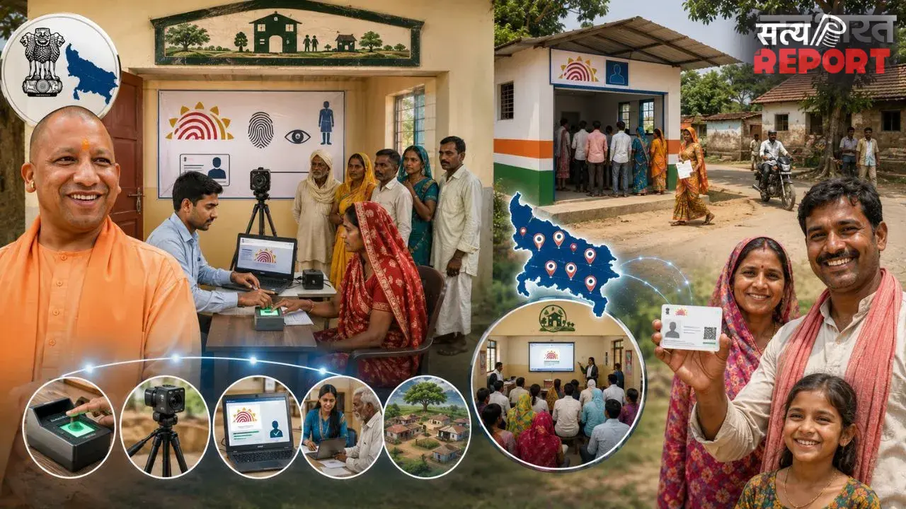 Aadhaar Card Service: यूपी वालों को योगी सरकार का बड़ा तोहफा, अब गांव में मिलेगी आधार कार्ड सर्विस