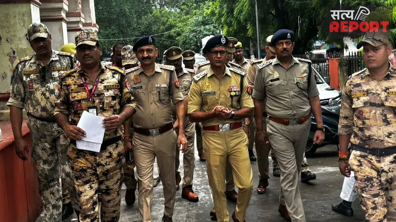 आगरा में हाई अलर्ट सुरक्षा का रिव्यू: UPSSF की उच्चस्तरीय समिति ने मेट्रो और जिला न्यायालय का किया निरीक्षण