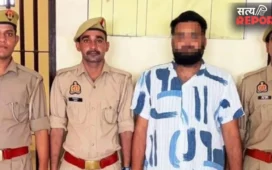 250 करोड़ के साइबर फ्रॉड का बड़ा खुलासा, आगरा पुलिस ने 25 हजार के इनामी स्क्रैब कारोबारी को दबोचा