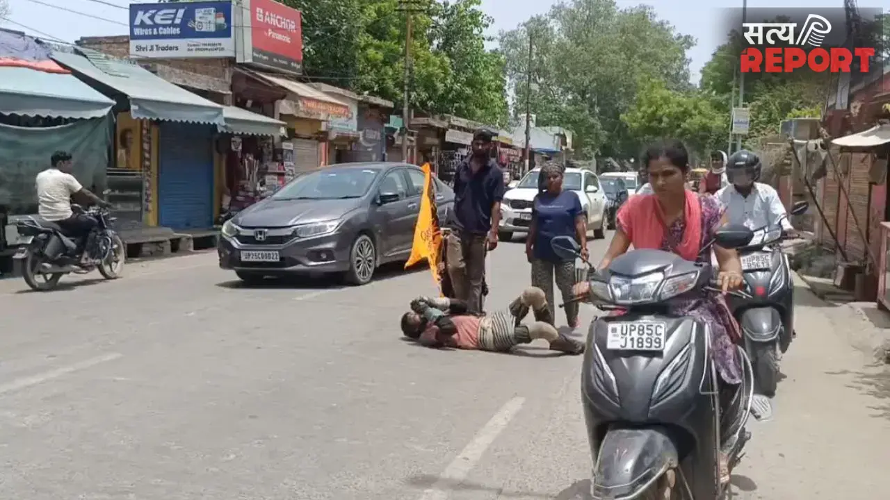 आस्था की अद्भुत मिसाल: मन्नत पूरी होने पर धार्मिक यात्रा पर निकले सुरेश कुमार; 24 दिन से जारी है लोट परिक्रमा