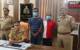 इश्क ने बनाया चोर: प्रेमिकाओं को महंगे मोबाइल दिलाने के लिए वैगनआर से चोरी; गोरखपुर में दो युवक गिरफ्तार