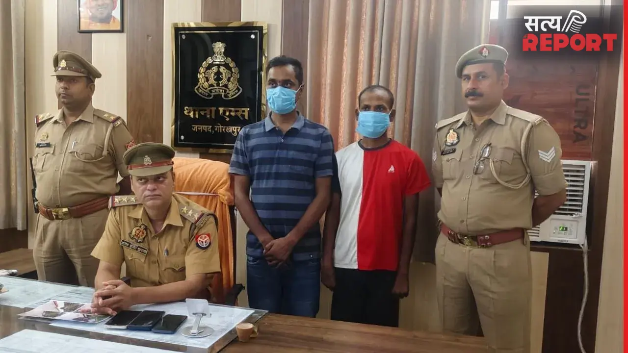 इश्क ने बनाया चोर: प्रेमिकाओं को महंगे मोबाइल दिलाने के लिए वैगनआर से चोरी; गोरखपुर में दो युवक गिरफ्तार