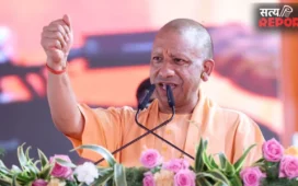 इटावा में सीएम योगी का सपा पर बड़ा हमला, बोले- बबुआ के पास विकास के लिए समय नहीं था