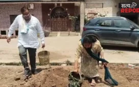 ‘एक वृक्ष मां के नाम’ अभियान को मिला जनसमर्थन, मथुरा में 21 पौधों का रोपण कर लिया पर्यावरण संरक्षण का संकल्प