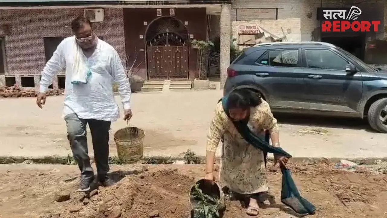 ‘एक वृक्ष मां के नाम’ अभियान को मिला जनसमर्थन, मथुरा में 21 पौधों का रोपण कर लिया पर्यावरण संरक्षण का संकल्प