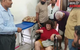 विश्व धरोहर फतेहपुर सीकरी में विदेशी पर्यटक हादसे का शिकार, सुरक्षा टीम की तत्परता से टला बड़ा हादसा