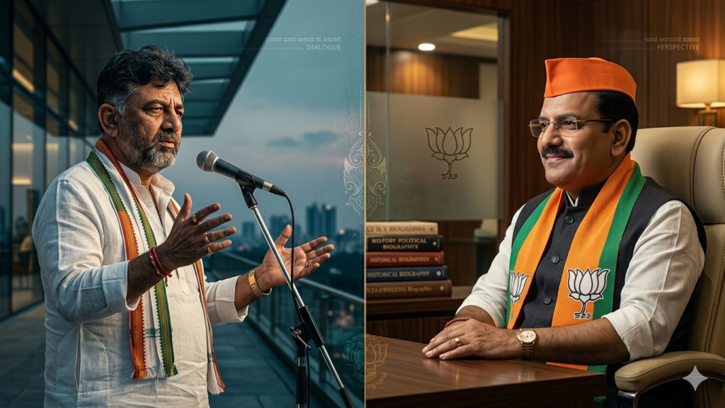 कर्नाटक की राजनीति में हलचल तेज! GBA चुनाव, एयरपोर्ट विवाद और कैबिनेट विस्तार पर बढ़ी सियासी सरगर्मी.. कर्नाटक की राजनीति में हलचल तेज! GBA चुनाव, एयरपोर्ट विवाद और कैबिनेट विस्तार पर बढ़ी सियासी सरगर्मी..