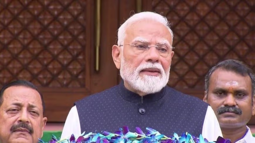 NEET पेपर लीक पर पहली बार बोले PM मोदी, कहा- ‘युवाओं के भविष्य से खिलवाड़ बर्दाश्त नहीं’ NEET पेपर लीक पर पहली बार बोले PM मोदी, कहा- ‘युवाओं के भविष्य से खिलवाड़ बर्दाश्त नहीं’
