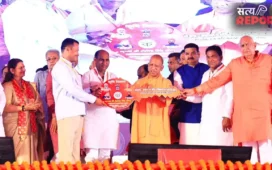 जालौन में सीएम योगी का विपक्ष पर हमला, बोले- बुंदेलखंड के पिछड़ेपन और पलायन के लिए पिछली सरकारें जिम्मेदार