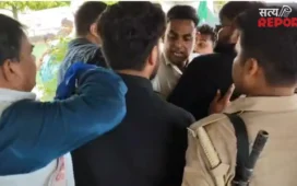 कानपुर देहात: कांग्रेस की स्वागत सभा में चले लात-घूंसे, पूर्व और वर्तमान जिलाध्यक्ष के समर्थक आपस में भिड़े