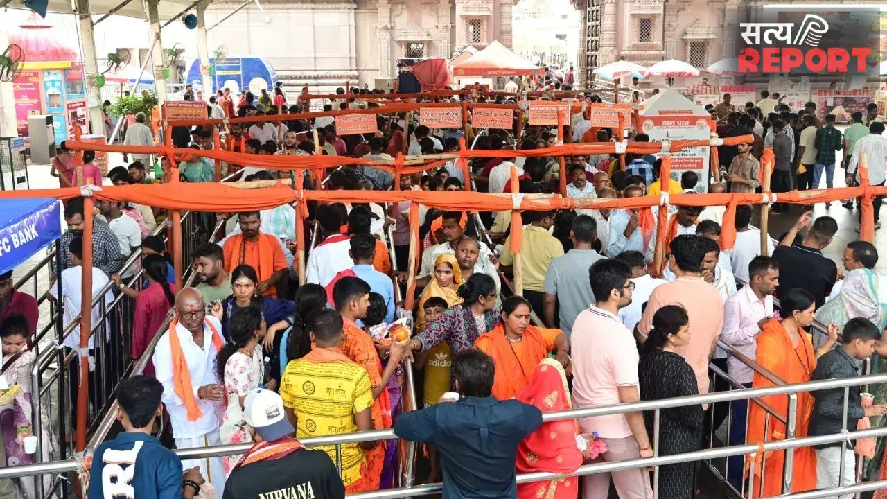 श्रावण के पहले दिन काशी विश्वनाथ धाम में उमड़ा आस्था का सैलाब, श्रद्धालुओं के लिए चाक-चौबंद सुरक्षा इंतजाम