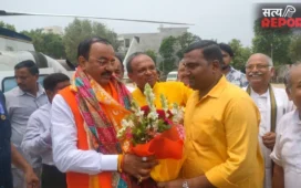 प्रयागराज में डिप्टी सीएम केशव मौर्य का अखिलेश पर पलटवार, बोले- राम मंदिर जांच पर रिपोर्ट का इंतजार करें