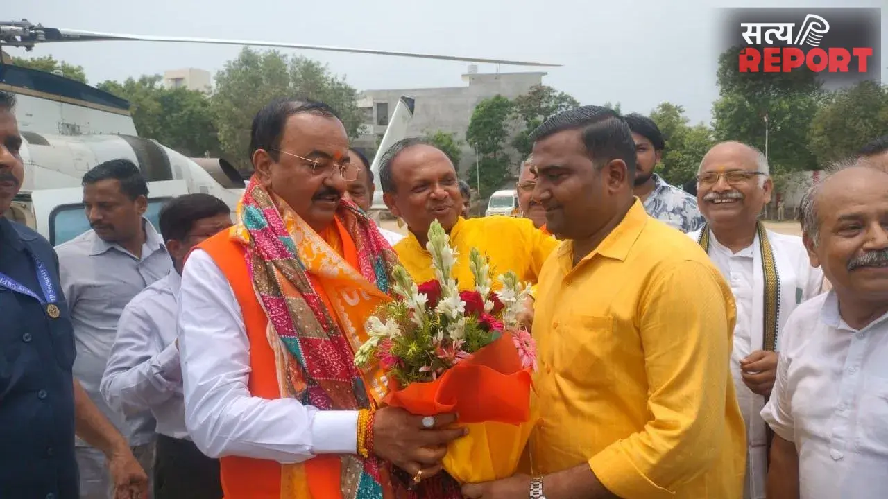 प्रयागराज में डिप्टी सीएम केशव मौर्य का अखिलेश पर पलटवार, बोले- राम मंदिर जांच पर रिपोर्ट का इंतजार करें