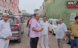 वृंदावन की ट्रैफिक व्यवस्था में होगा सुधार, नगर निगम और पुलिस ने प्रस्तावित टेंपो स्टैंड का किया निरीक्षण