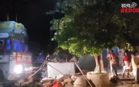 मिर्जापुर में दर्दनाक हादसा: टायर फटते ही घर में घुसा ट्रक, 3 लोगों की मौत पर मचा हंगामा, CM योगी ने जताया दुख