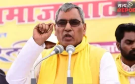 मुंह छिपाकर घूम रहे विरोधी, महिला आरक्षण बिल को लेकर ओपी राजभर ने विपक्ष को घेरा; अखिलेश पर भी साधा निशाना