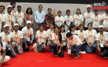 MY Bharat सम्मेलन में प्रयागराज की युवा शक्ति का दमदार प्रदर्शन, केंद्रीय मंत्री मनसुख मांडविया को सौंपे सुझाव MY Bharat सम्मेलन में प्रयागराज की युवा शक्ति का दमदार प्रदर्शन, केंद्रीय मंत्री मनसुख मांडविया को सौंपे सुझाव