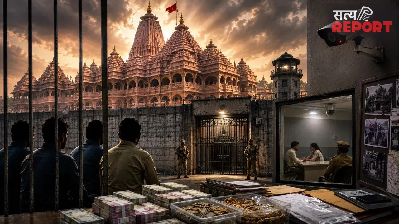 चंदा चोरी आरोपियों के लिए अयोध्या जेल में बदले नियम, सिर्फ 10 खास लोग ही कर सकते हैं मुलाकात, कैसे बीत रहे दिन