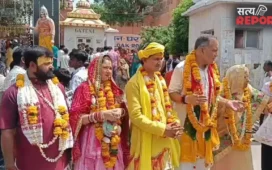 मुस्लिम समुदाय का आर्थिक सहयोग स्वीकार नहीं: फलाहारी महाराज ने ट्रस्ट से मांगा विवरण, गोविंद देव को लिखा पत्र