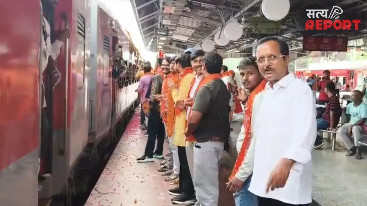 काशी को पीएम मोदी की नई सौगात: छेहरटा-वाराणसी एक्सप्रेस का भव्य स्वागत, पहले सफर में समय से पहले पहुंची ट्रेन