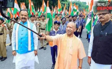 लखनऊ में तिरंगा यात्रा का भव्य आगाज, सीएम योगी ने भरी हुंकार, कहा- भारत के युवा ऊर्जा का प्रतीक