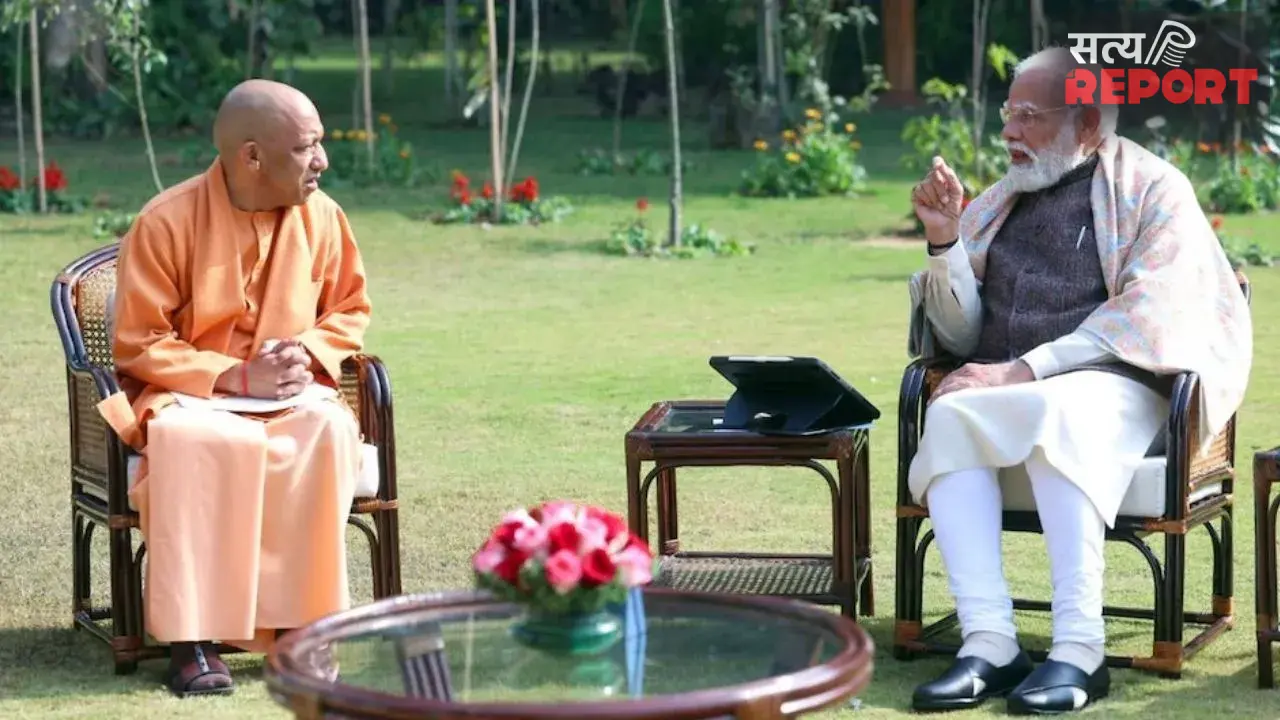 UP चुनाव से पहले दिल्ली में बड़ी हलचल! अचानक PM मोदी से मिलने पहुंचे CM योगी, क्या पक रही है कोई नई खिचड़ी?