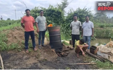 Bhandara News: दो जगह छापेमारी, 2.85 लाख का सड़वा महुआ और शराब बनाने का सामान जब्त