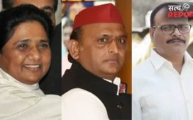गिरगिट की तरह रंग बदलती है सपा- PDA में P का मतलब पिछड़ा या पंडित? अखिलेश यादव पर बीजेपी-बसपा का बड़ा हमला