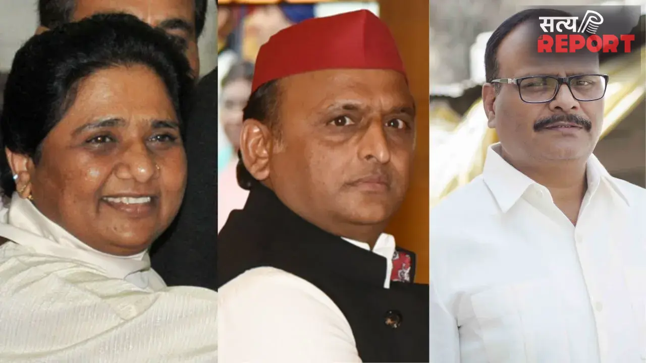गिरगिट की तरह रंग बदलती है सपा- PDA में P का मतलब पिछड़ा या पंडित? अखिलेश यादव पर बीजेपी-बसपा का बड़ा हमला