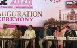 आगरा में जुटे देश-विदेश के एम्ब्रायोलॉजी विशेषज्ञ; एसपी सिंह बघेल ने किया अंतरराष्ट्रीय सम्मेलन का उद्घाटन