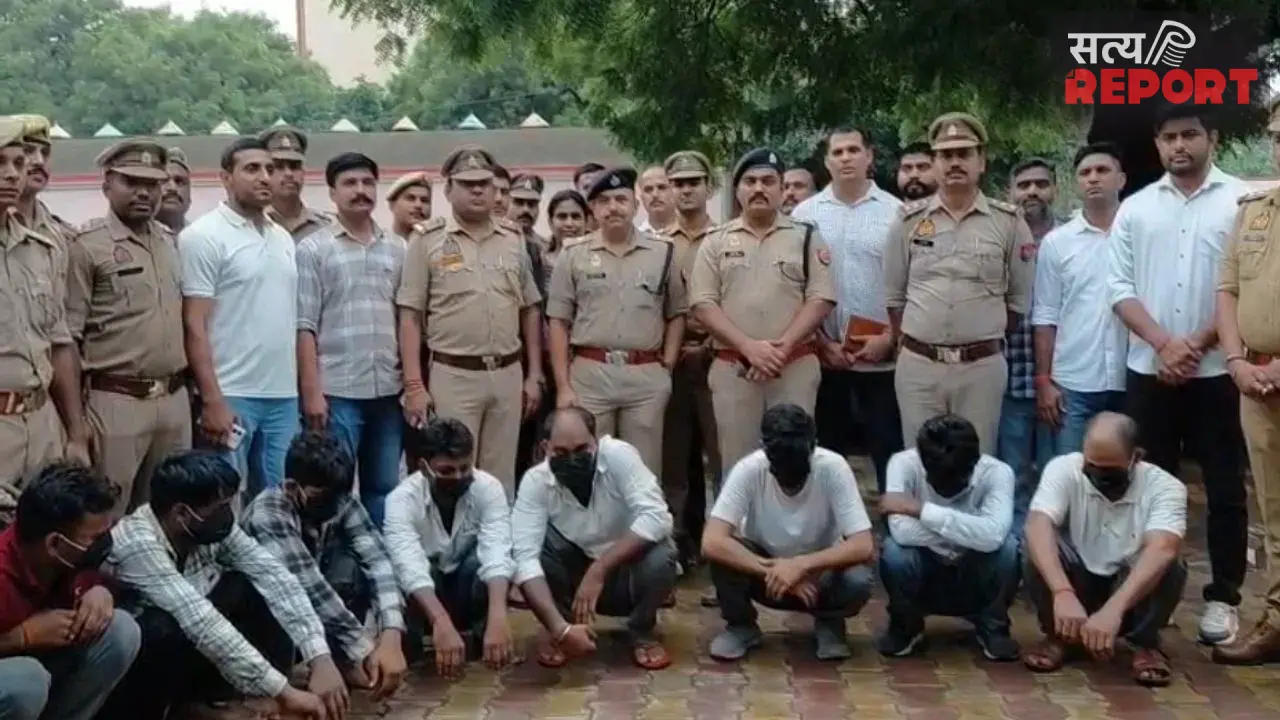 ग्राहक बताता था पसंद, गैंग चाइनीज टेक्नोलॉजी से करता चोरी; आगरा पुलिस ने अंतरराज्यीय गैंग का किया भंडाफोड़