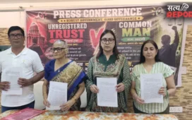 स्वामीबाग विवाद पर फिर गरमाई सियासत; पेड़ कटान, कूड़ा निस्तारण और पशु क्रूरता पर उठी जांच की मांग