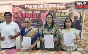 स्वामीबाग विवाद पर फिर गरमाई सियासत; पेड़ कटान, कूड़ा निस्तारण और पशु क्रूरता पर उठी जांच की मांग स्वामीबाग विवाद पर फिर गरमाई सियासत; पेड़ कटान, कूड़ा निस्तारण और पशु क्रूरता पर उठी जांच की मांग