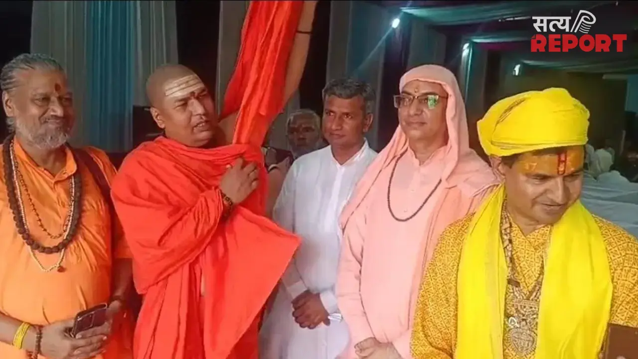 ओवैसी के बयान पर ब्रज में मचा बवाल; संतों ने सरकार से की कार्रवाई की मांग, कहा- राष्ट्रीय गीत के सम्मान की बात