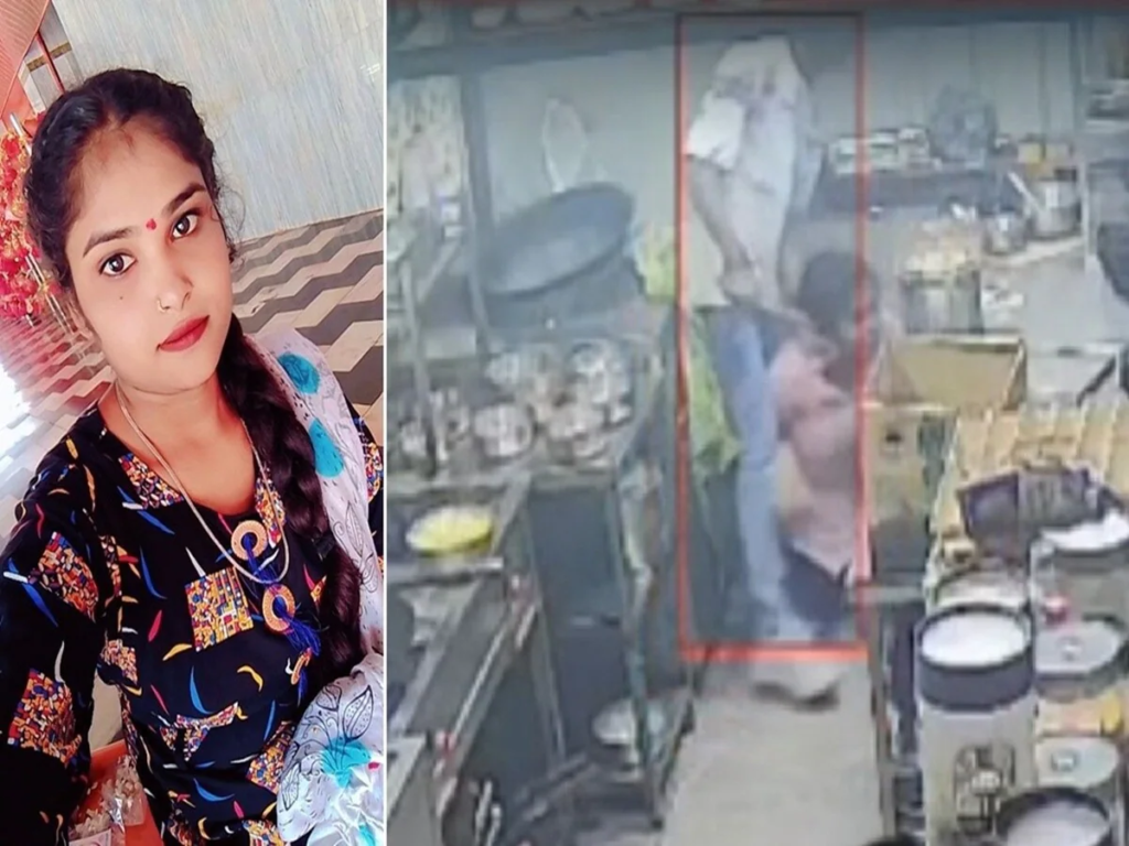 मुस्कान पर 3 सेकेंड में चाकू से 4 वार, MP के रेस्टोरेंट में मर्डर का CCTV फुटेज आया सामने..? मुस्कान पर 3 सेकेंड में चाकू से 4 वार, MP के रेस्टोरेंट में मर्डर का CCTV फुटेज आया सामने..?