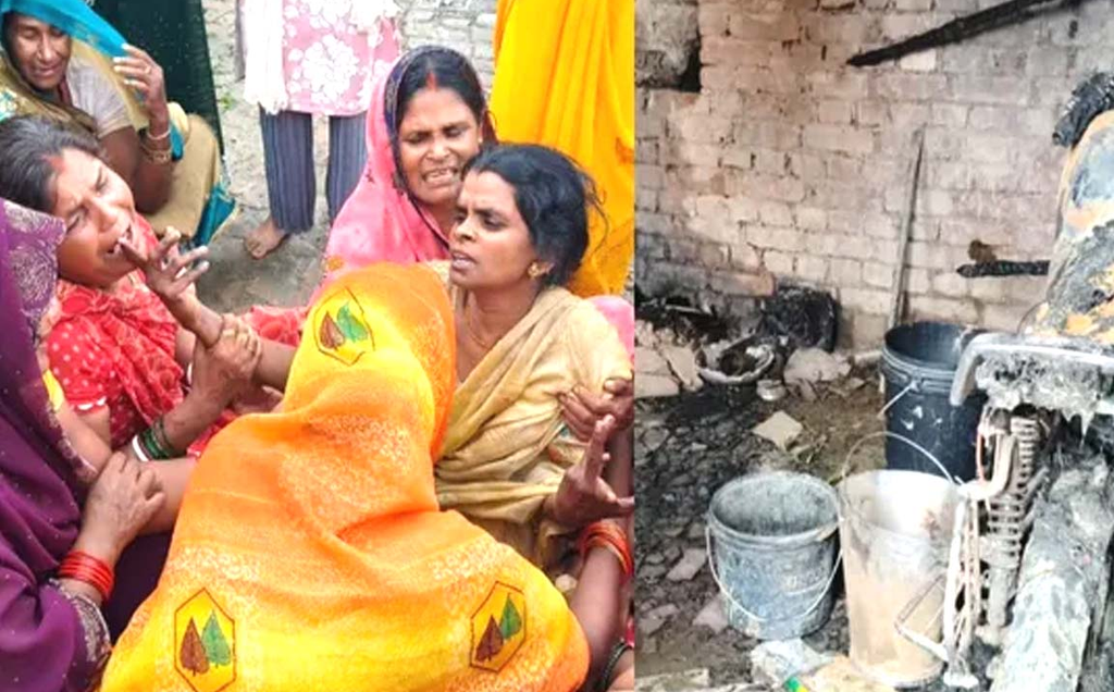 Ghazipur: मकान में लगी भीषण आग, जिंदा जले दो बच्चे.. Ghazipur: मकान में लगी भीषण आग, जिंदा जले दो बच्चे..