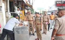 वाराणसी में कांवड़ मार्ग पर सख्ती: 44 वाहन सीज और 1810 के चालान, अतिक्रमण और अवैध पार्किंग हटाने के निर्देश