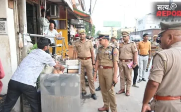 वाराणसी में कांवड़ मार्ग पर सख्ती: 44 वाहन सीज और 1810 के चालान, अतिक्रमण और अवैध पार्किंग हटाने के निर्देश वाराणसी में कांवड़ मार्ग पर सख्ती: 44 वाहन सीज और 1810 के चालान, अतिक्रमण और अवैध पार्किंग हटाने के निर्देश