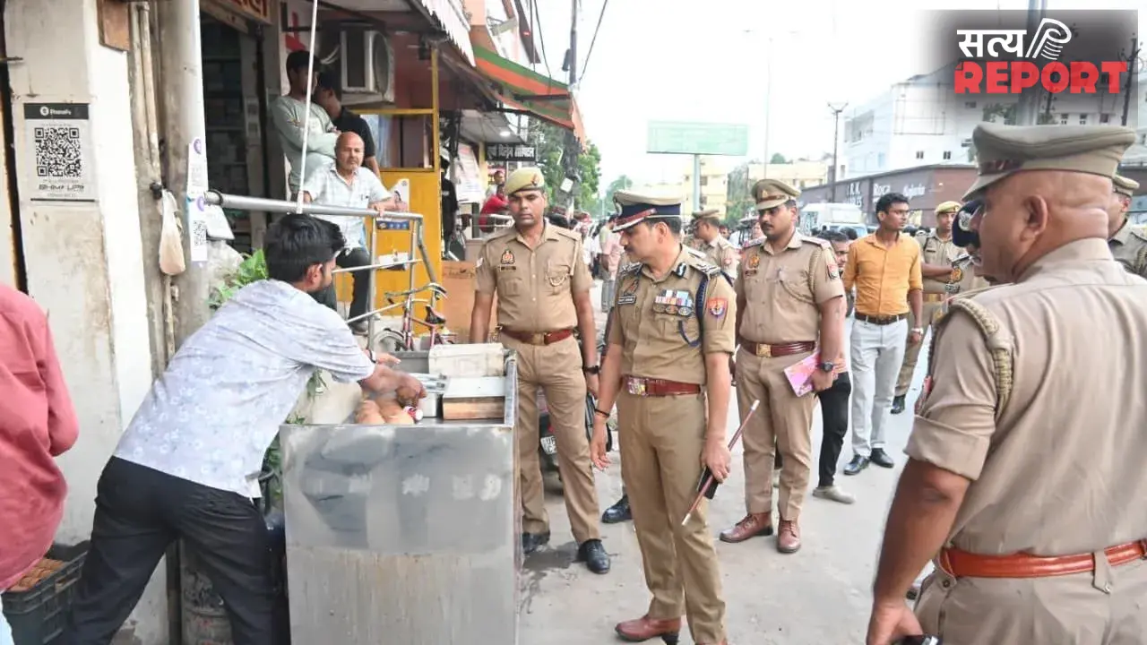 वाराणसी में कांवड़ मार्ग पर सख्ती: 44 वाहन सीज और 1810 के चालान, अतिक्रमण और अवैध पार्किंग हटाने के निर्देश